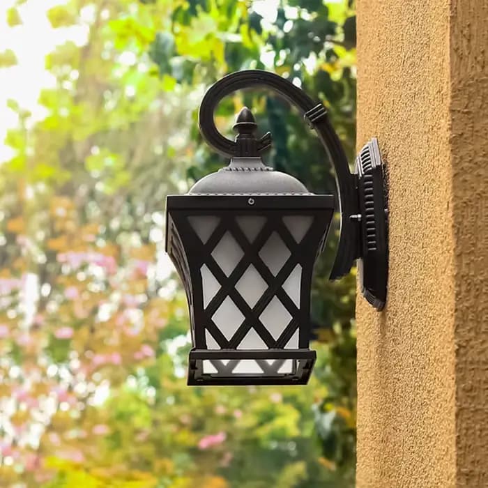 Lampe murale extérieure, style européen, pour jardin, villa, cour, balcon, allée, étanche