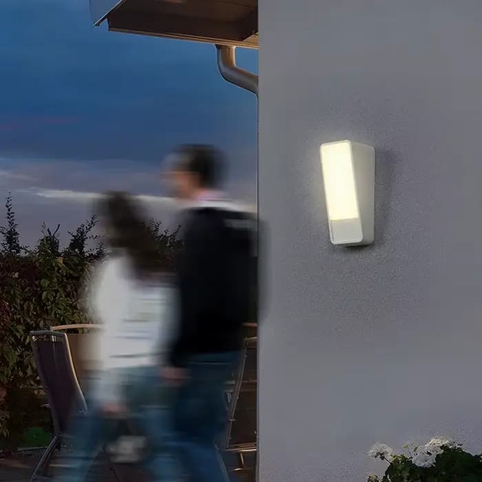 Applique murale extérieure étanche pour cour, couloir, balcon - Éclairage de style moderne et minimaliste pour la décoration intérieure