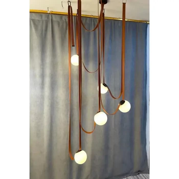 Luminaires suspendus de design italien, simples et créatifs, pour salle d'exposition, salon, escalier, salle à manger