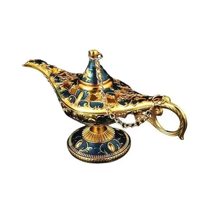Lampe Aladdin, ornement artisanal de bureau, idéal pour salon, salle d'étude, chambre à coucher, idée cadeau de vacances Unique