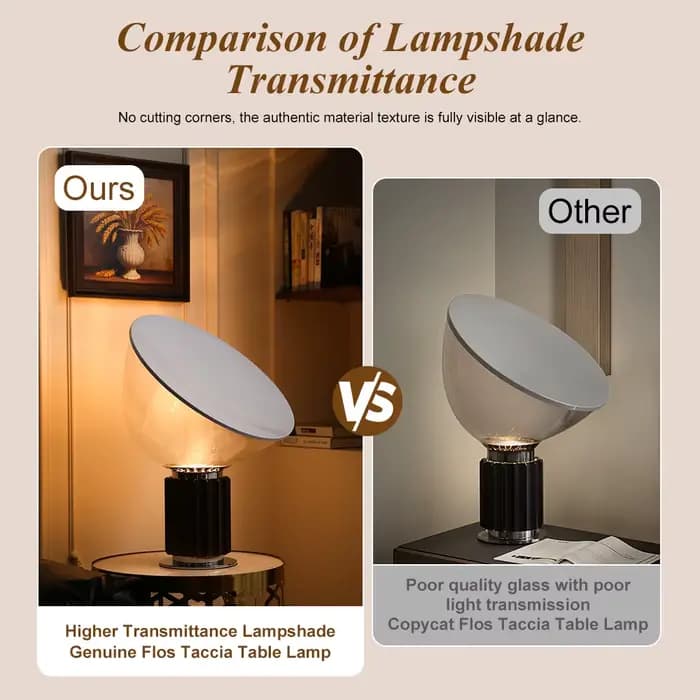 Lampe de table LED en verre italien, lampe de chevet créative en verre, lampe de table nordique pour chambre à coucher