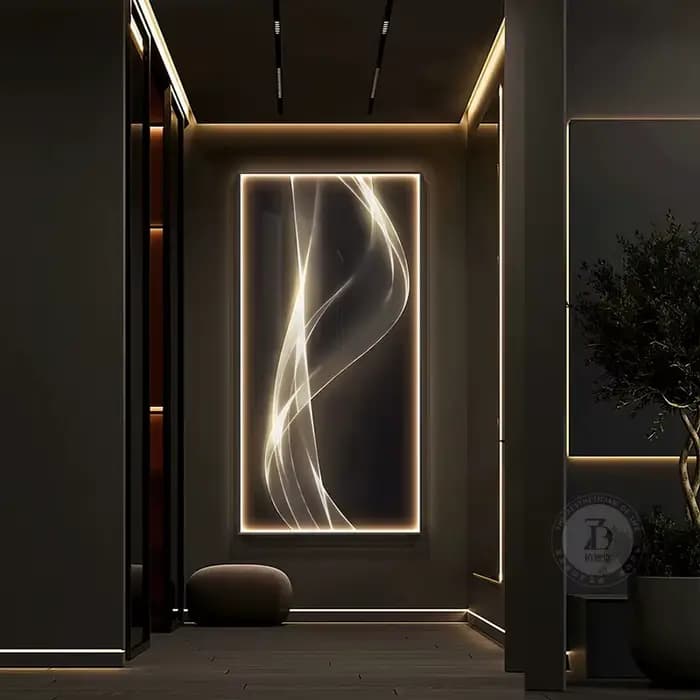 Applique murale ligne moderne design lumière LED peinture intérieure pour la maison salon cuisine couloir escaliers chambre suspendue décorative