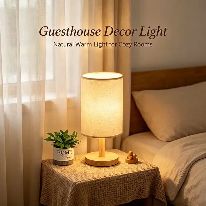 Lampes de Table LED Simple Style chinois décoration lampe réglable prise USB veilleuse tissu abat-jour chambre éclairage de chevet