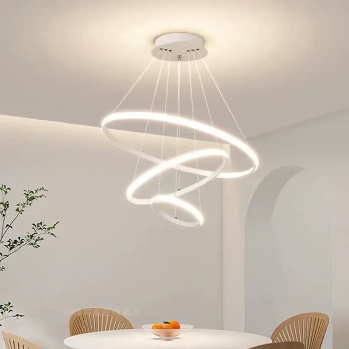 Lampe de salle à manger personnalité lustre Restaurant suspension lampe nordique moderne Simple salle à manger hôtel Art barre lampe AC220V