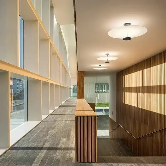 Luminaire de plafond pour salon au design moderne, décoration de chambre de luxe nordique, chambre à coucher, salle à manger, abat-jour en acrylique, luminaire suspendu LED