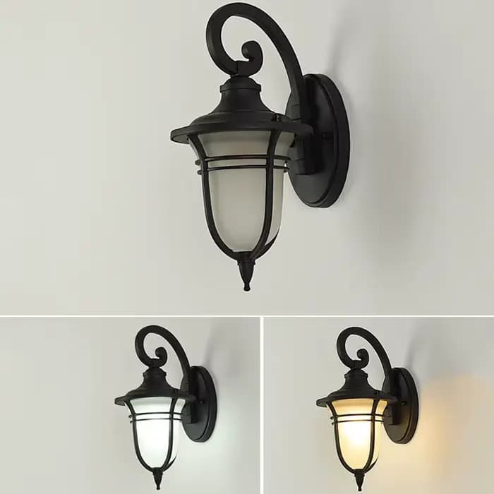 Applique murale extérieure Simple étanche lumière de jardin allée extérieure balcon lumière mur extérieur