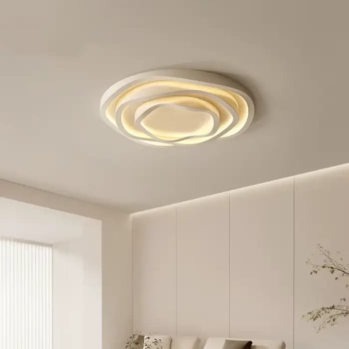 Plafonnier LED rond moderne salon chambre cuisine Table à manger minimaliste décoration de la maison Lustre suspension luminaire