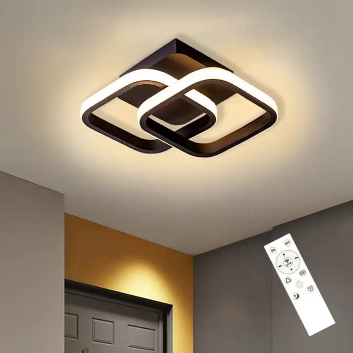 Plafond moderne à LEDs lumière créative Dimmable plafonnier éclairage intérieur chambre couloir balcon allée bureau décor à la maison lumière