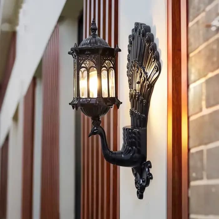 Applique murale moderne résistante à l'eau pour cour terrasse balcon éclairage extérieur élégant pour maison occasions spéciales