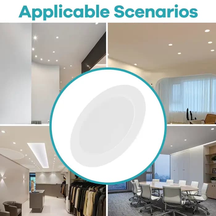 Spotlights LED encastrables pour plafond AC220V 5W 10W 15W 20W 25W, lampe ronde encastrée, spot LED encastré, éclairage intérieur dissimulé