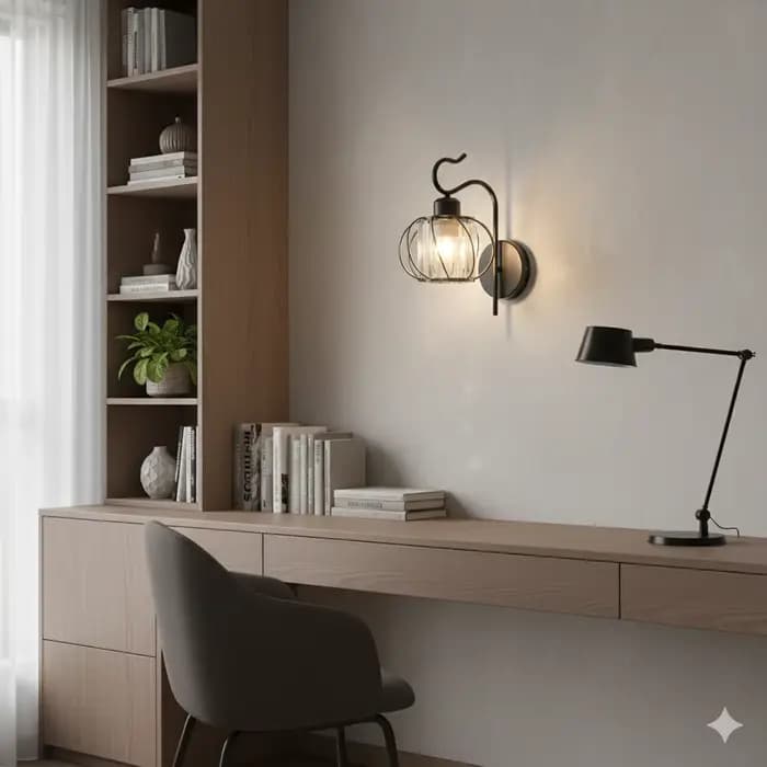 Applique murale LED moderne de luxe dorée, style nordique créatif, en cristal, pour salon, couloir, chevet, décoration intérieure en métal