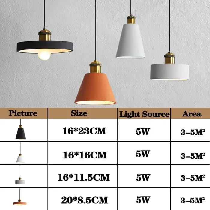 Moderne Vintage suspension trois Simple créatif Macaron fer lampe barre nostalgique personnalisé lampes suspendues