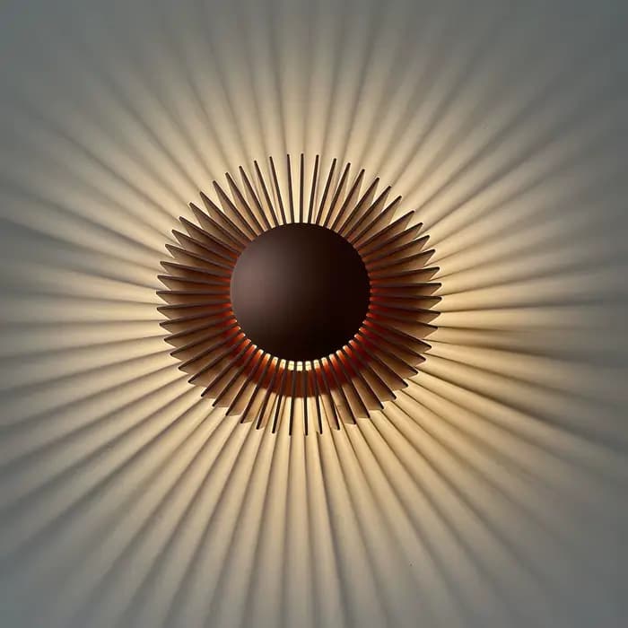 Petite Applique Murale en Aluminium au Design Moderne, Luminaire Décoratif d'Nik, Disponible en Noir, Rose et Or, Idéal pour un Hôtel, un Salon, une Chambre à Coucher ou une Chambre à Coucher