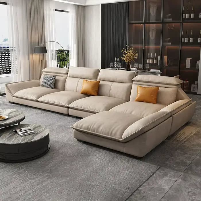 Canapé De salon De luxe élégant design moderne grands canapés accoudoir relaxant Ensembles De Meubles De Jardin meubles De maison