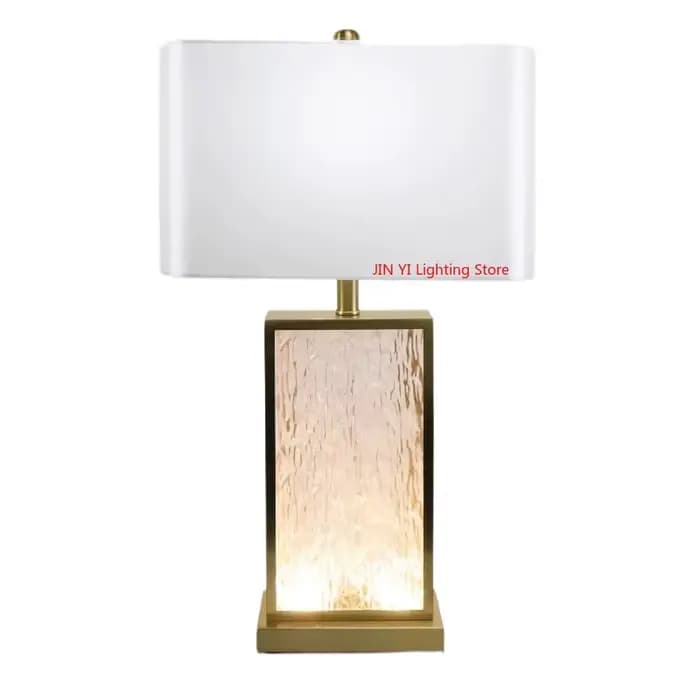 Lampes de Table modernes en tissu de soie, abat-jour pour chambre à coucher, lampe de chevet, lumière ambiante, décoration de bureau moderne et Simple