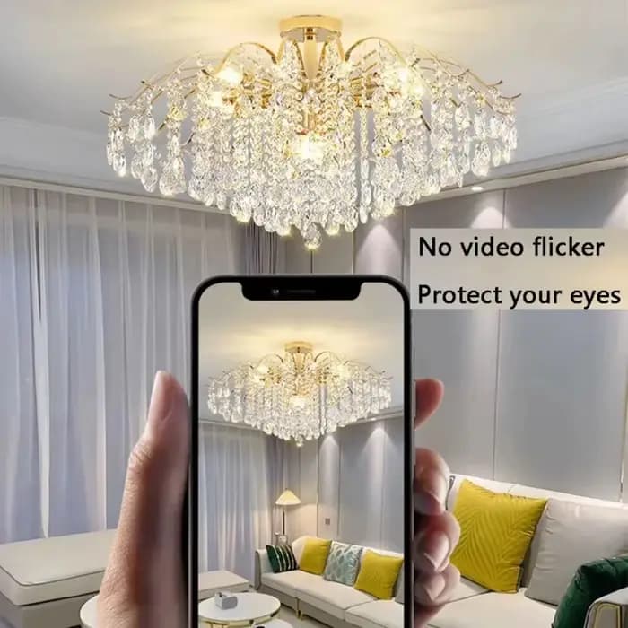Lustre de plafond moderne de luxe à LED pour salon, luminaire en cristal, articles de décoration intérieure, lampe, luminaires suspendus pour cuisine