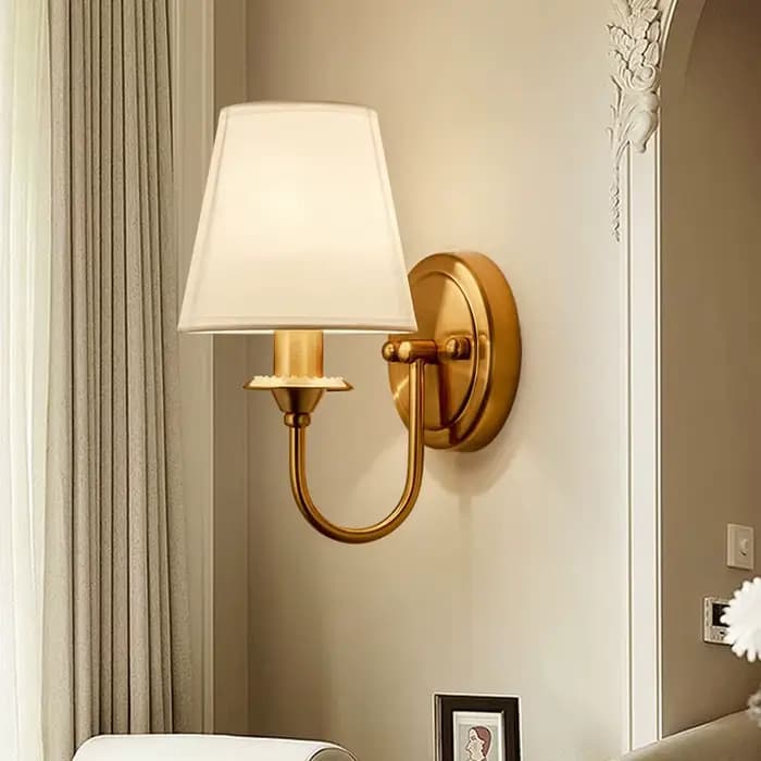 Applique Murale Américaine pour Chambre à Coucher, Lampe de oral et, Salon, Décoration de Restaurant, Décoration de Maison, Couverture de Grille de Couloir