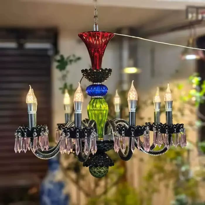 Lustre en cristal haut de gamme de luxe français, décoration et éclairage adaptés aux salons, salles à manger, chambres à coucher, villas