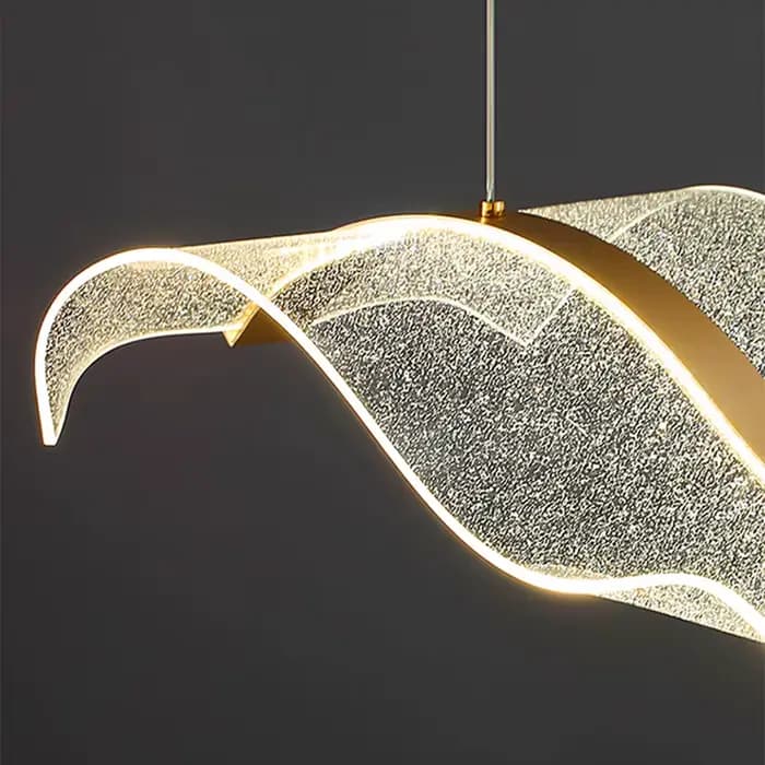 Lustre de salle à manger moderne lampe de salle à manger moderne aras décoration salle à manger éclairage suspension goutte