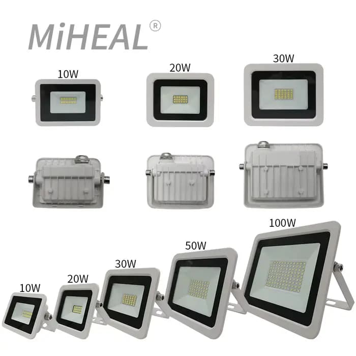 220V LED éclairage industriel 10W 20W 30W 50W 100W usine atelier Garage IP68 lampe de travail étanche LED lampe minière