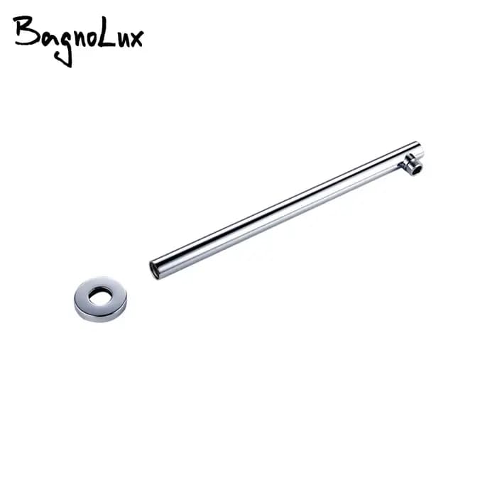 Bras de douche mural rond en laiton pour pomme de douche ou accessoires de salle de bain