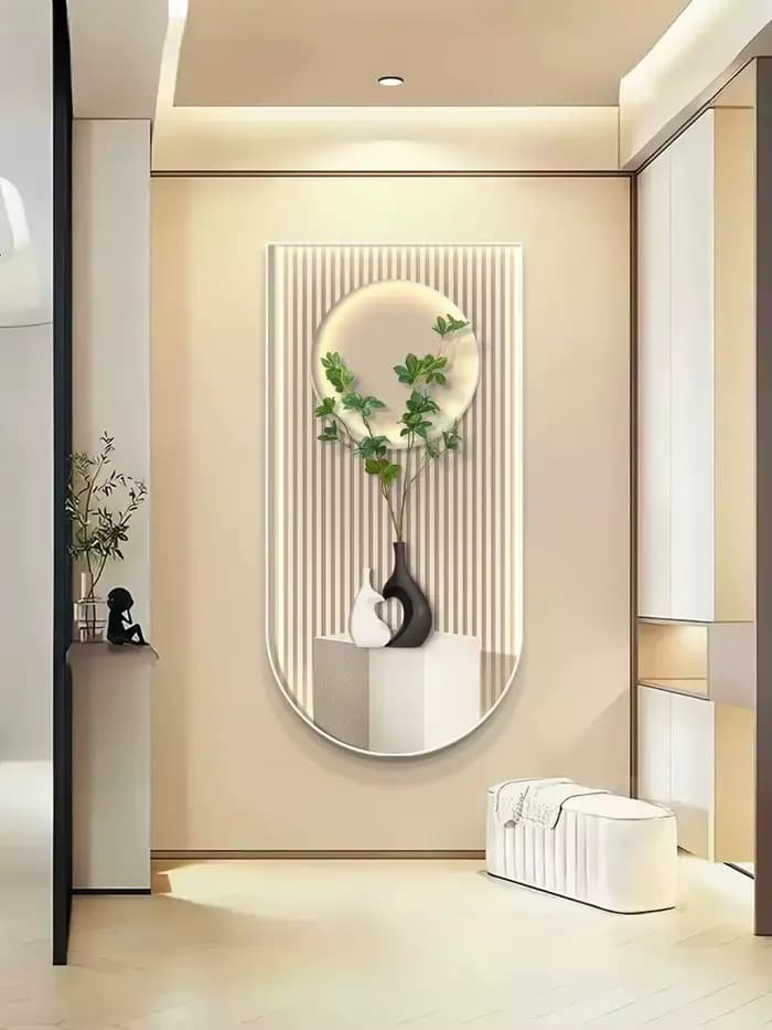 Peinture décorative Led moderne pour Hall d'entrée, décoration de maison, salon, chambre à coucher, canapé, couloir, lumière murale
