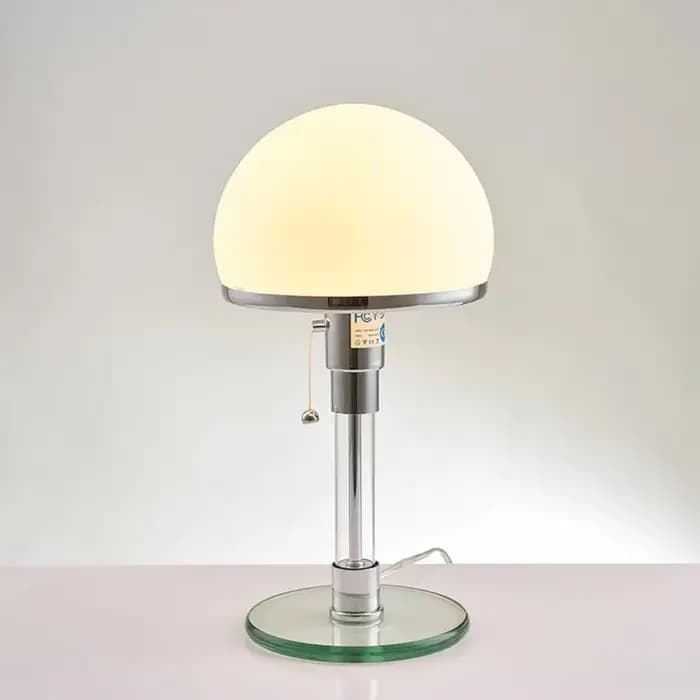 Lampe de table à LED en verre simple pour chambre à coucher nordique, lampe de chevet, lumières uniques, designer facilement Kevin, salon