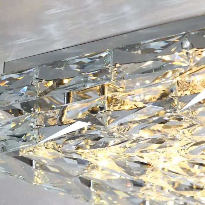 Plafonniers en cristal de luxe lustre conceptions modernes pour salon chambre éclairage intérieur plafonnier décor à la maison luminaire