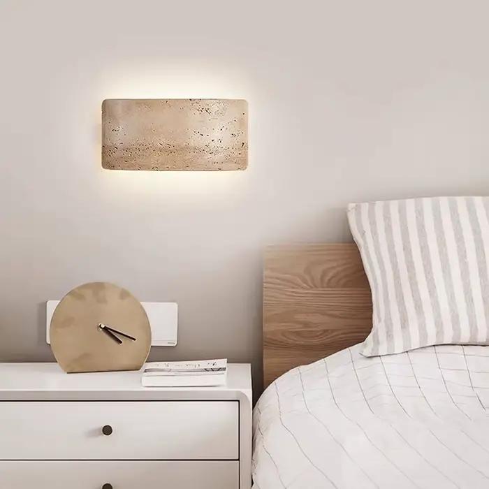 Crème Wabi Sabi Style chambre chevet applique salon salle à manger extérieur étanche rétro concepteur couloir Lmaping luminaire
