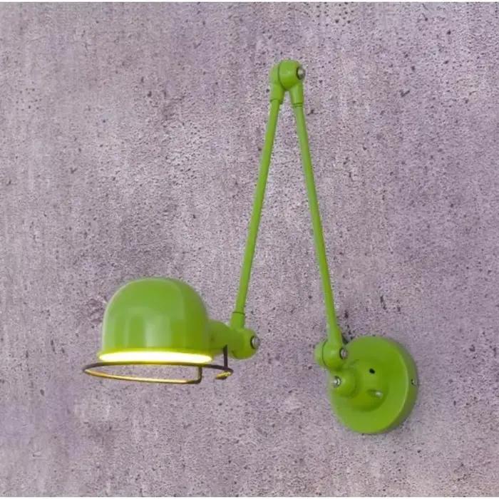 Lampe murale réglable de style industriel nordique classique, applique vintage, éclairage mural E14 LED pour salon et chambre à coucher