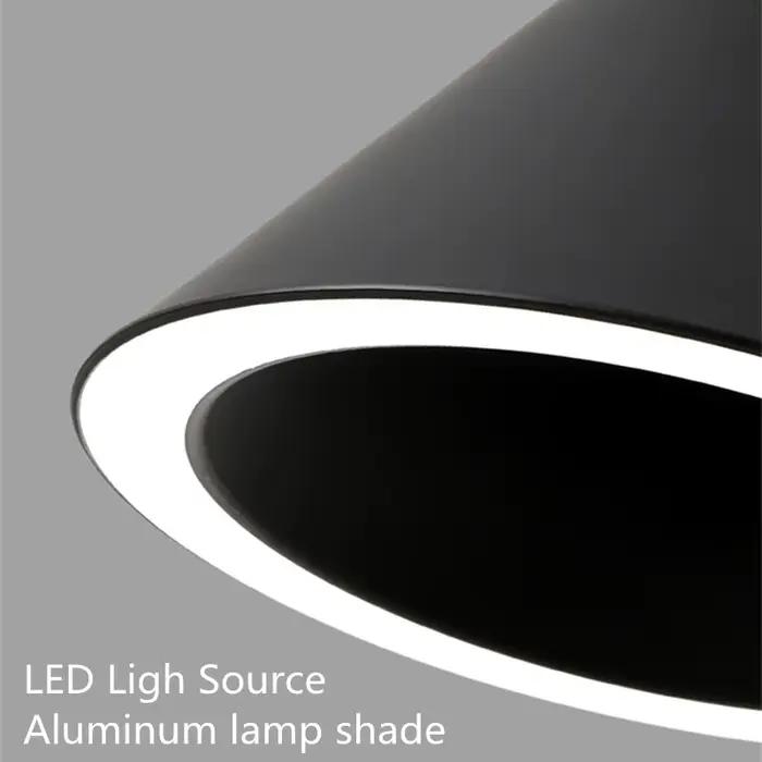 Lampe à pendentif LED moderne minimaliste îlot de cuisine suspension pour salon salon Bar boutique décor Table à manger suspension