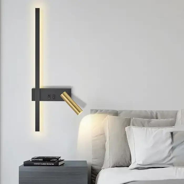 Applique murale LED réglable moderne pour salon canapé fond chambre chevet applique escalier allée décor à la maison luminaire