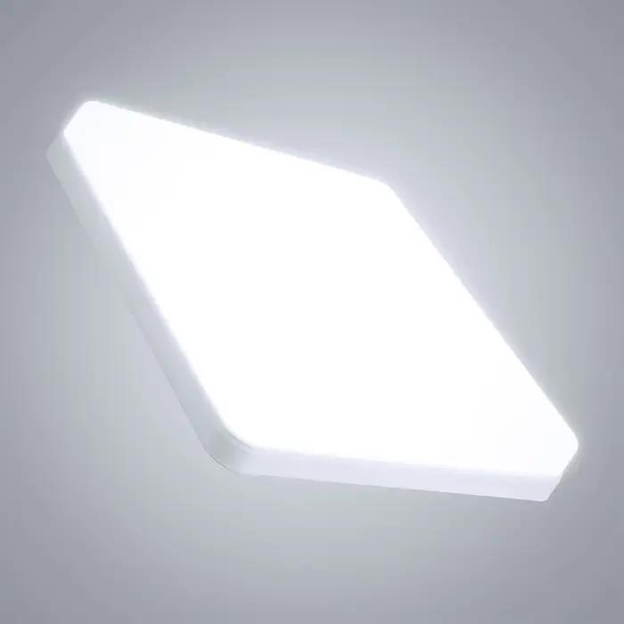 Plafonnier LED 18/24/36/48W à intensité variable, luminaire moderne pour la maison, chambre à coucher, salon, cuisine, couloir, ultra lumineux