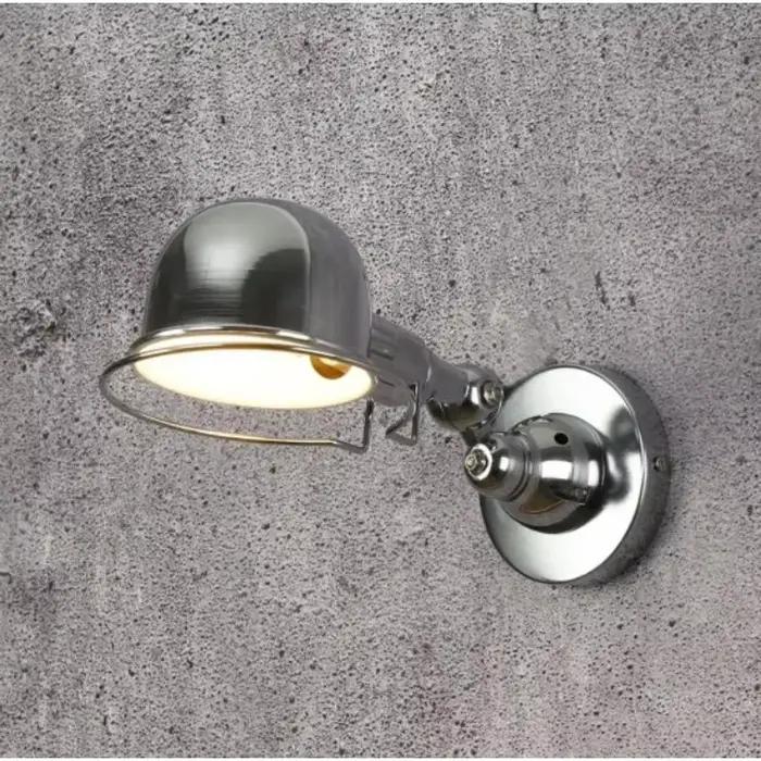 Lampe murale réglable de style industriel nordique classique, applique vintage, éclairage mural E14 LED pour salon et chambre à coucher