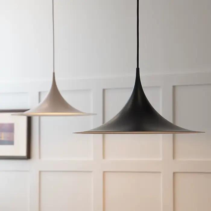 Lampe LED suspendue au design français moderne, pour Table à manger, lampe d'étude, nordique, danois, Restaurant, comptoir de Bar, décoration Simple, éclairage