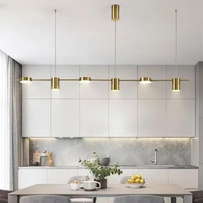 Lustres décoratifs pour la décoration de la maison, luminaire de style minimaliste en forme de branche, parfait pour la salle à manger, le bar, la cuisine