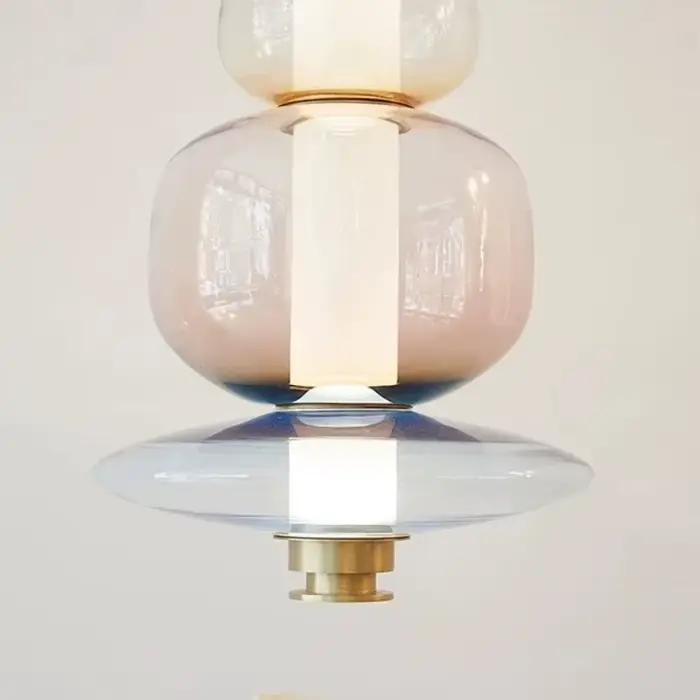 Canada Designer Pendentif Lumière Bande De Vitrail Plafond Décor Lampes Bar Restaurant Salon Cuisine Intérieur LED Lustre