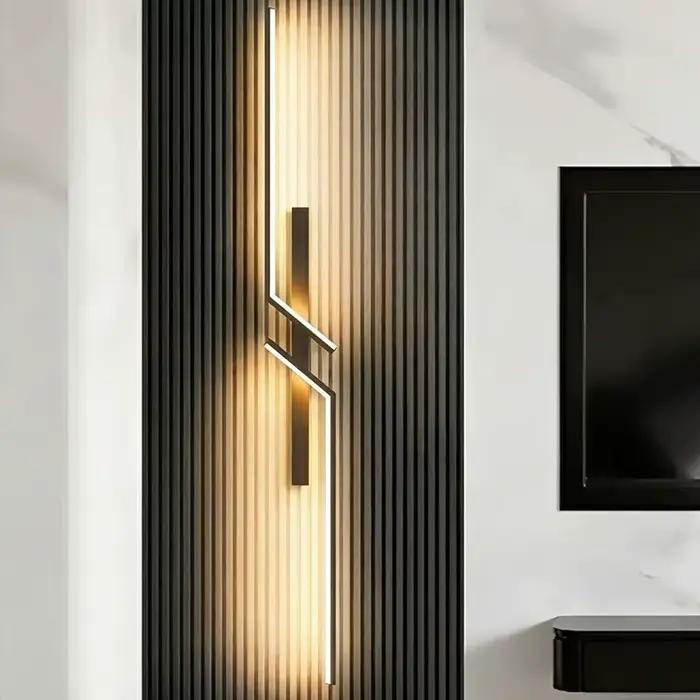 Applique murale LED moderne pour hall d'hôtel, salon, mur de fond de canapé, chambre à coucher, chevet, éclairage décoratif intérieur