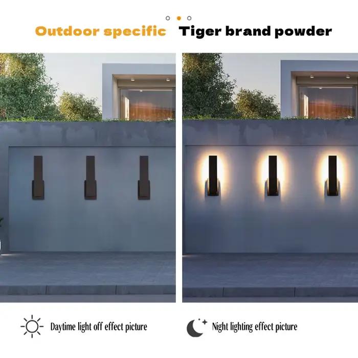 Applique extérieure étanche, balcon de villa LED, entrée, couloir, lampe de cour, éclairage extérieur moderne et simple