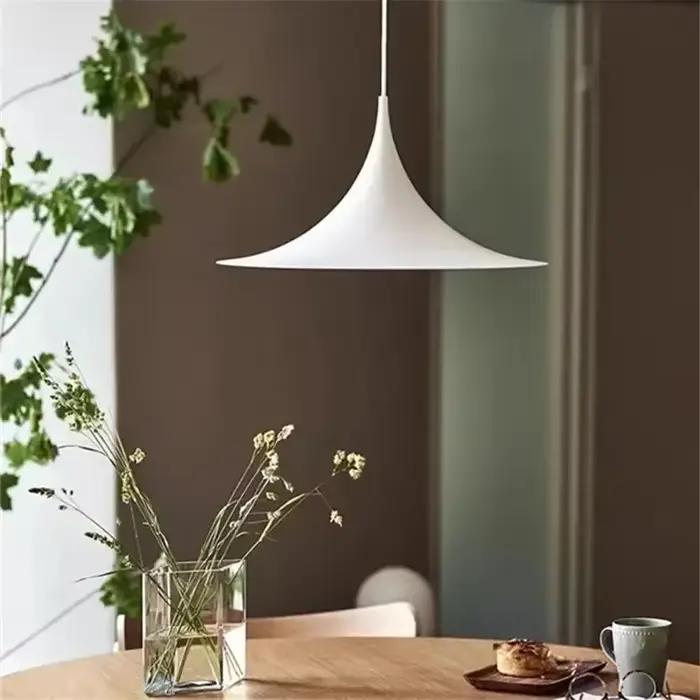 Lampe LED suspendue au design français moderne, pour Table à manger, lampe d'étude, nordique, danois, Restaurant, comptoir de Bar, décoration Simple, éclairage