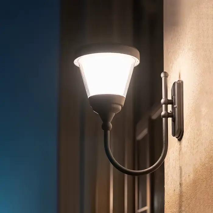 Applique Murale LED Imperméable en Aluminium, Design Moderne, Luminaire Décoratif d'Extérieur, Idéal pour une Villa, un délégations, un Couloir, un Parc ou un délégations, Nouveauté