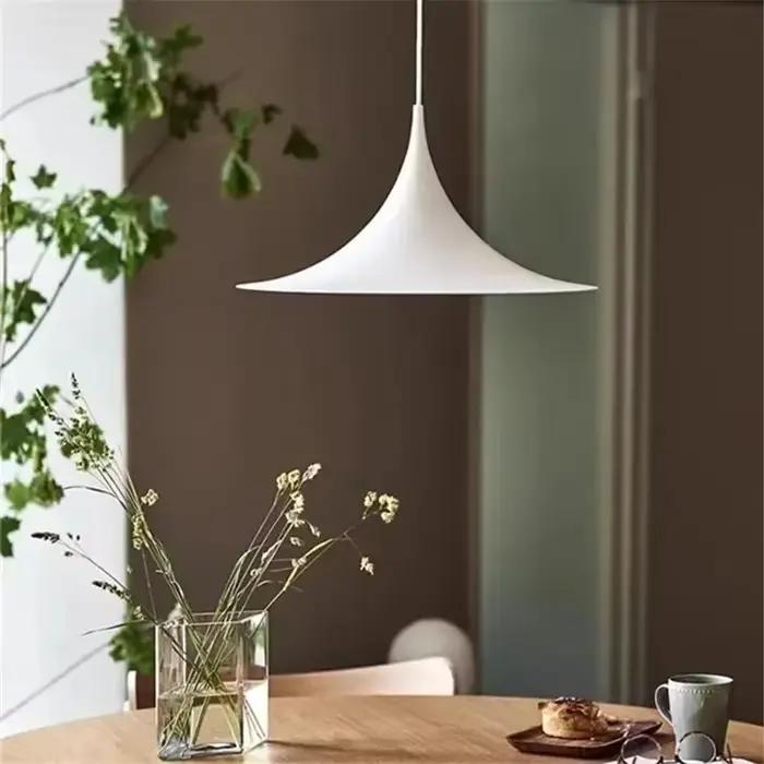 Lampe suspendue Scandinavia 2026, lampe danoise de haute qualité, lustre moderne minimaliste, lampe colorée, luminaire suspendu pour bar et salle à manger