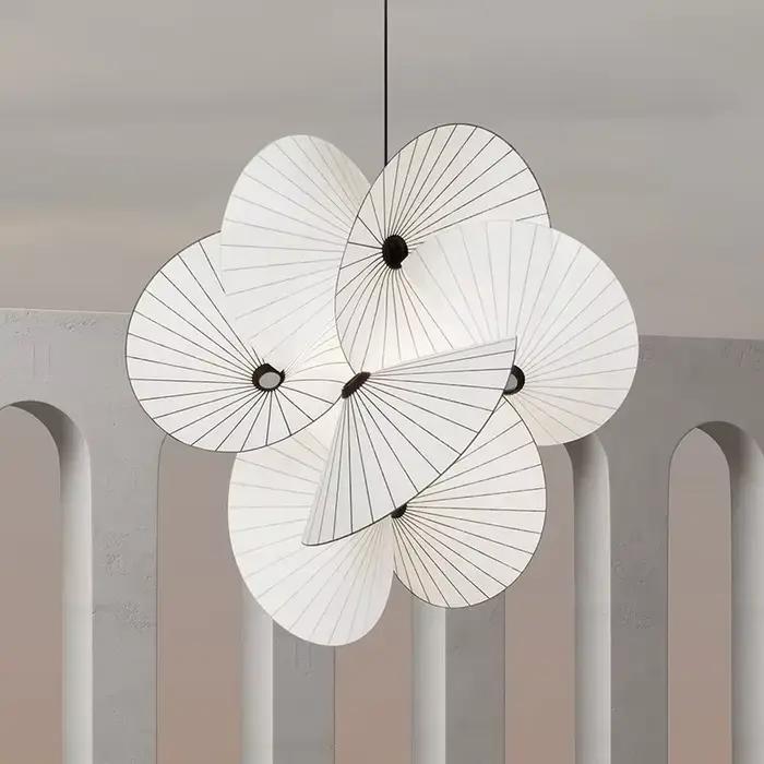 Lustre en papier scandinave Suspension suspension lampe suspendue salle à manger cuisine
