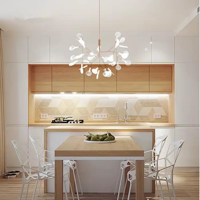 Plafonnier Heracleum Design Nordique Post-Moderne Art Déco Eclairage Salon Cuisine Occasions Spéciales