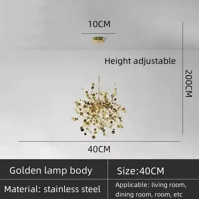 Lampes suspendues modernes en acier inoxydable pour plafond paillettes boutique Bar lampes suspendue