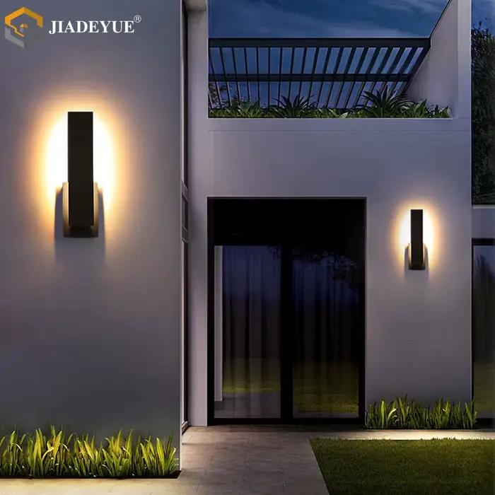 Applique extérieure étanche, balcon de villa LED, entrée, couloir, lampe de cour, éclairage extérieur moderne et simple