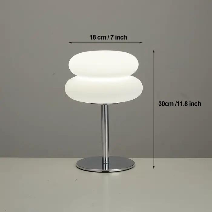Lampe de table LED, 3 couleurs, intensité variable, commande filaire, lampe de chevet pour chambre à coucher, salon, lumière douce pour la décoration intérieure.