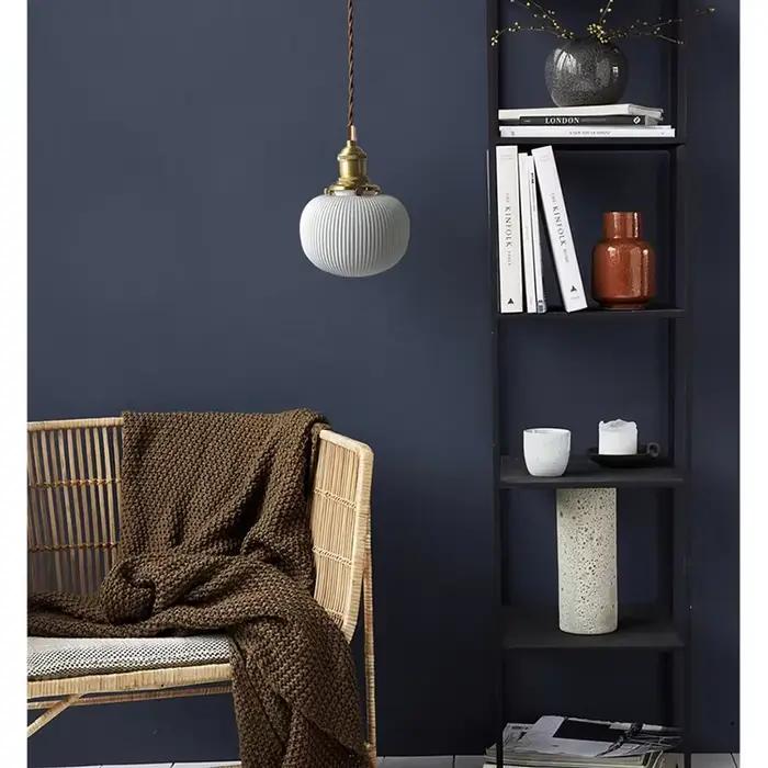 Mini Lampe Suspendue en Laiton au Design Moderne, Luminaire Décoratif d'Nik, Idéal pour un Salon ou une Cuisine