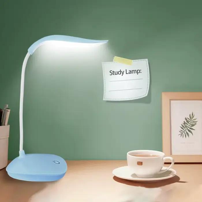 Lampe de bureau de lecture LED lampe de bureau Portable USB lampe de Table de charge tactile gradation apprendre la Protection des yeux lumière salle éclairage de bureau