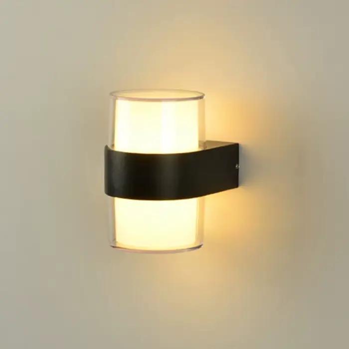 Applique murale LED extérieure étanche, style nordique moderne, pour salon, porche, jardin